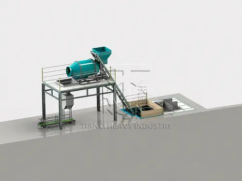 BB fertilizer production line