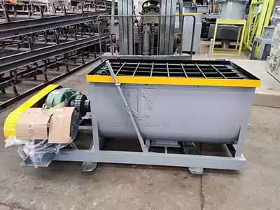 Horizontal mixer