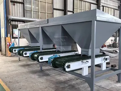 Automatic batching system for NPK compound fertilizer production line