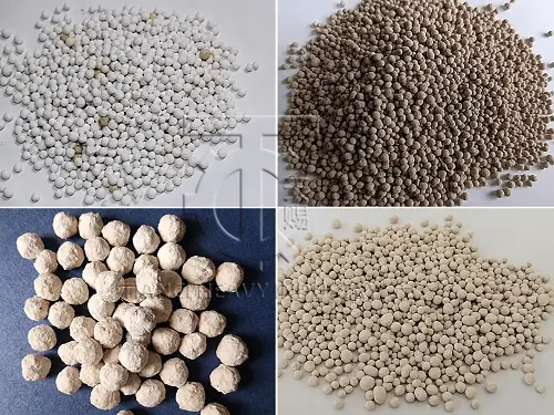 compound fertilizer finished spherical granules