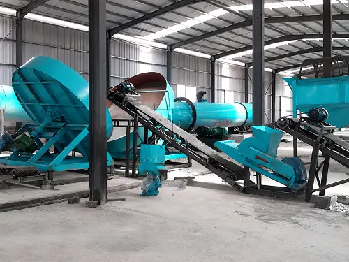 disc granulation production line project