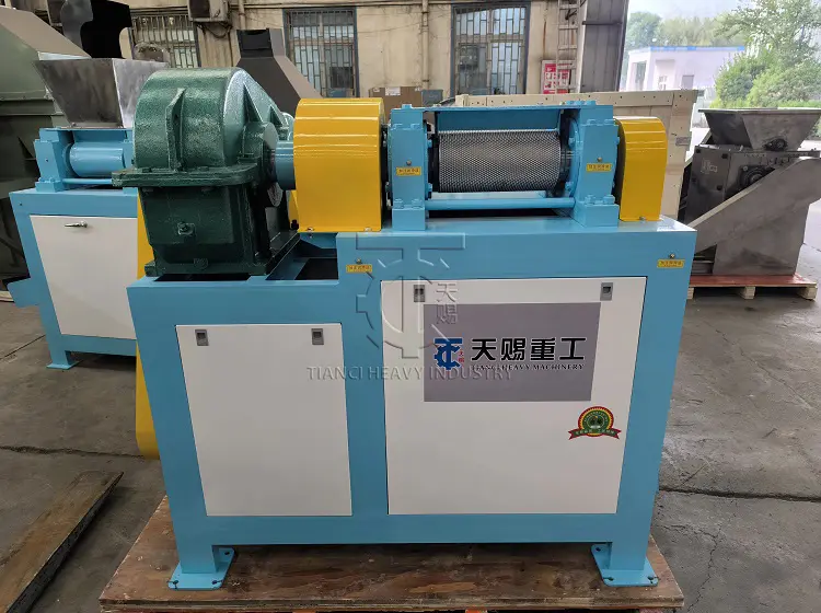 double roller granulator 1