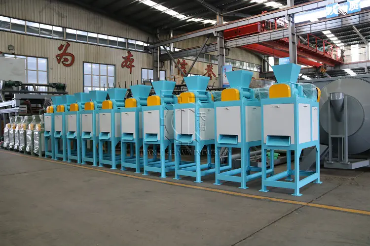 double roller granulator 3