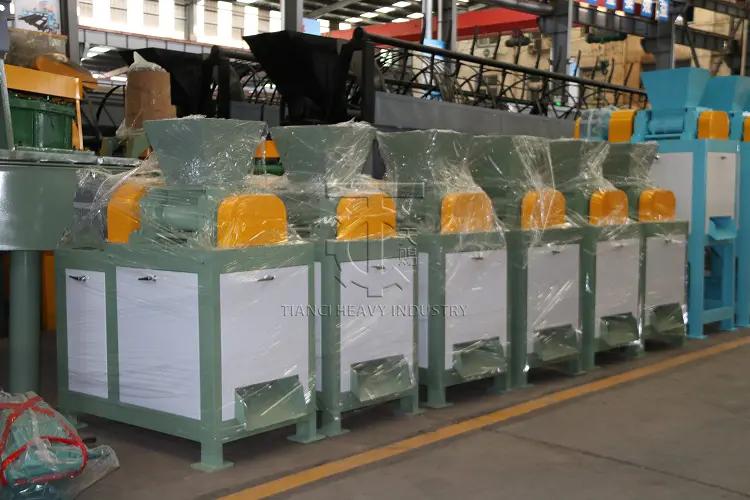 double roller granulator 4