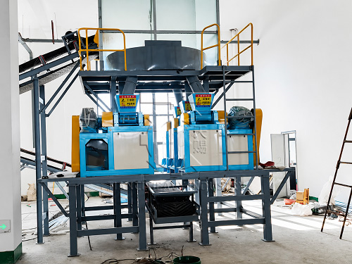 double roller granulator shipment 01