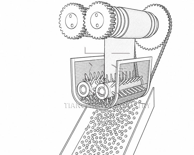 double roller granulator working principle
