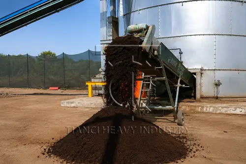 vertical fermentation tank composting effect 01