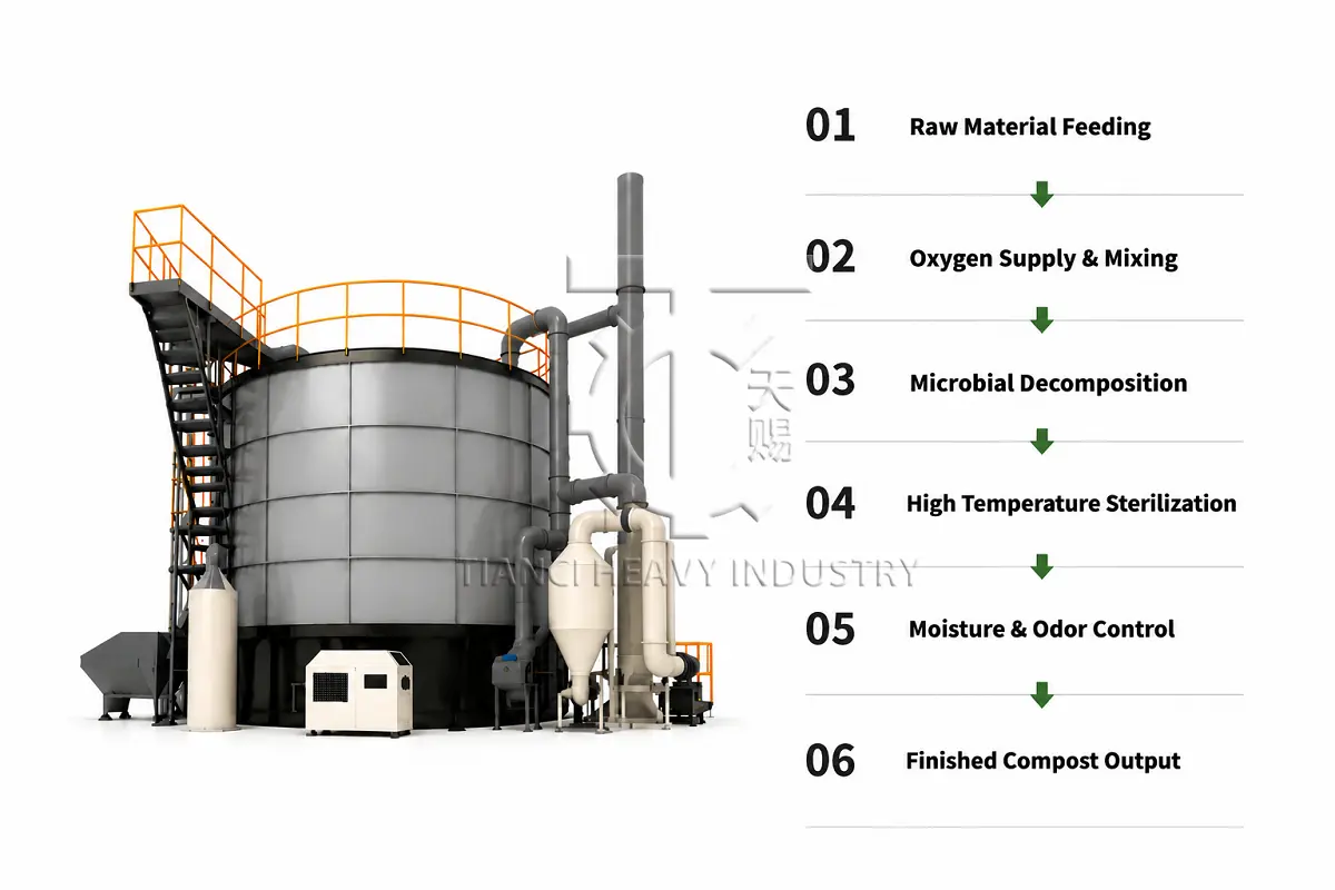 vertical fermentation tank working process 01